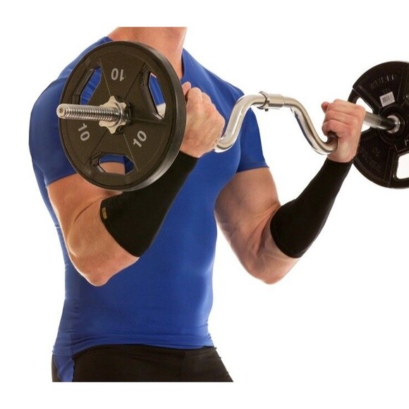 I.S Pro USA Insta Slim Activewear Compression Short Sleeve Crew Neck Shirt Sz: L - Picture 3 of 7